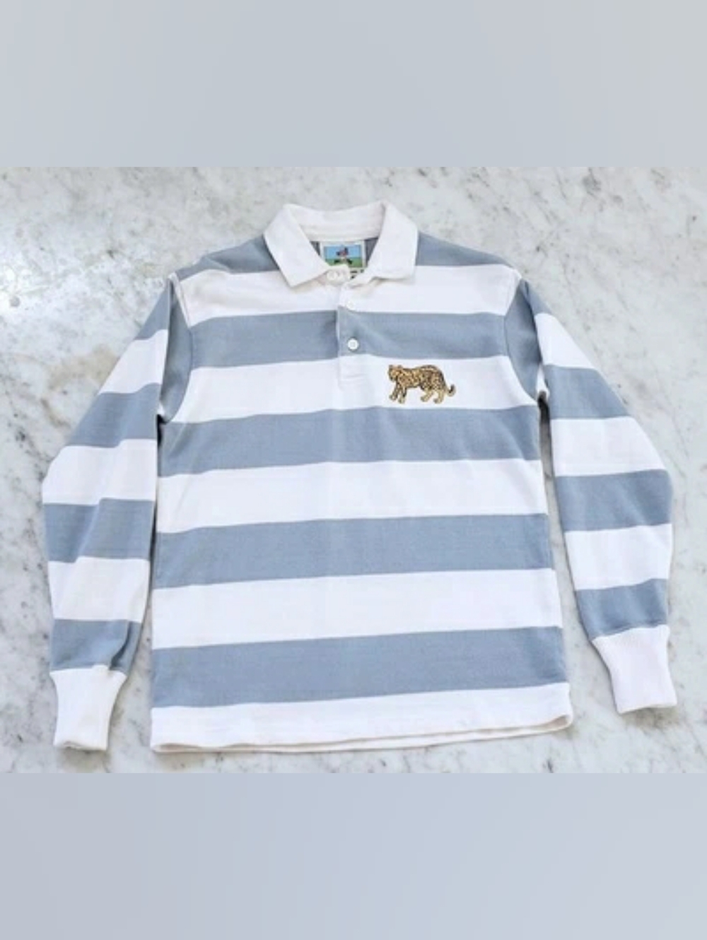 Rare Rowing Blazers  Sports D'Epoque 100% Cotton Rugby Shirt 1965 Team Argentina